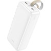 Power Bank Hoco J111B 30000mAh 96Wh με 2x USB-A 5V/2A Λευκό.
