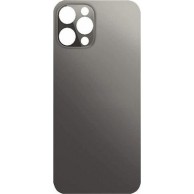  Καπάκι Μπαταρίας iPhone 12 Pro MAX Χωρίς Τζαμάκι Κάμερας Μαύρο 