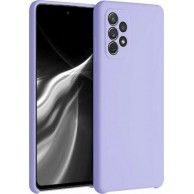  Flexible Rubber Back Cover Σιλικόνης Lavender (Galaxy A72) OEM