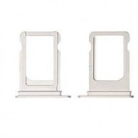  Βάση Κάρτας SIM - SIM Card Tray για iPhone XS - WHITE