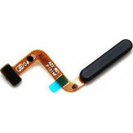 Samsung Καλωδιοταινία με Δακτυλικό Αποτύπωμα Μαύρο (Galaxy A22 4G)