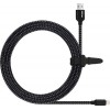 QIHANG Braided USB to Lightning Cable Μαύρο 3m (C21)