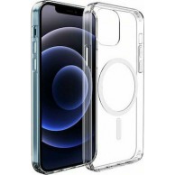 Θήκη TPU Σιλικόνης WK με MagSafe για iPhone 12 Pro Max - Διάφανο