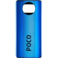 Γνήσιο Πίσω Καπάκι για Xiaomi Poco X3  - Χρώμα: Μπλε