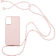Θήκη Σιλικόνης με Κορδόνι CarryHang για Samsung - My Colors - Ροζ - Galaxy A52 4G/5G / A52s 5G