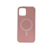 Apple Silicone Case με MagSafe για το iPhone 14 Plus Chalk Pink
