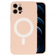 Θήκη TPU Σιλικόνης WK με MagSafe για iPhone 12 Pro  - PINK