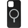 Θήκη TPU Σιλικόνης WK με MagSafe για iPhone 12/12 Pro  - BLACK