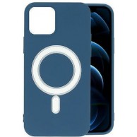 OEM Θήκη TPU Soft Touch MagSafe Για iPhone 12 Mini - Μπλε