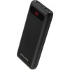Awei P70K Portable Power Bank Charger 20000mAh Με 2 USB Output Mobile Quick Charger-'Ενδειξη Οθόνης LCD & Led Φακό (Black)