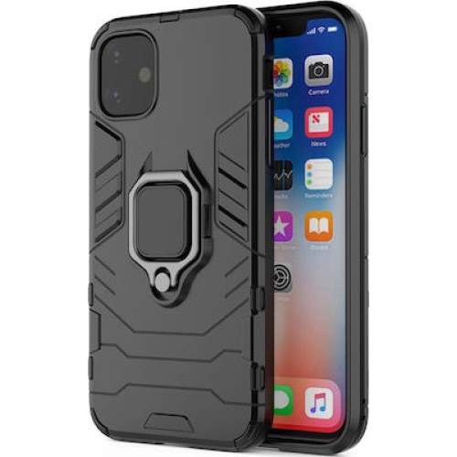 Ring Armor Kickstand magnetic car holder Apple  - Μαύρο - iPhone