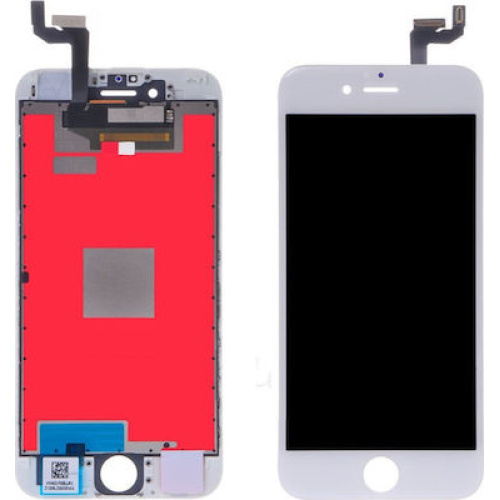 LCD + TOUCHSCREEN ΟΘΟΝΗ ΑΣΠΡΟ ΠΛΑΙΣΙΟ iPHONE 6S