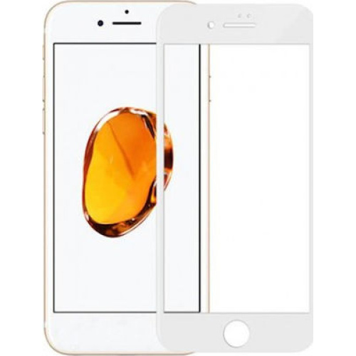 5D Full Glue Full Face Tempered Glass White (iPhone 8 Plus / 7 Plus)