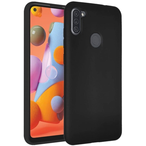 Soft Touch Silicone Xiaomi - OEM - BLACK-SAMSUNG A11