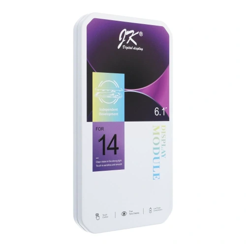 Οθόνη JK Incell με Μηχανισμό Αφής για iPhone 14 (Μαύρο)