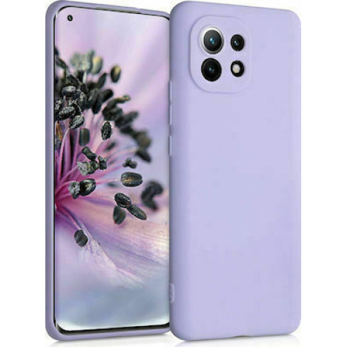 Samsung Galaxy A22 5G TPU Silicone Back Cover Case Lilac