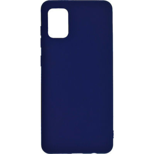 Θήκη σιλικόνης Back Cover Silicon Matt Samsung Galaxy A31 (A315F) μπλέ