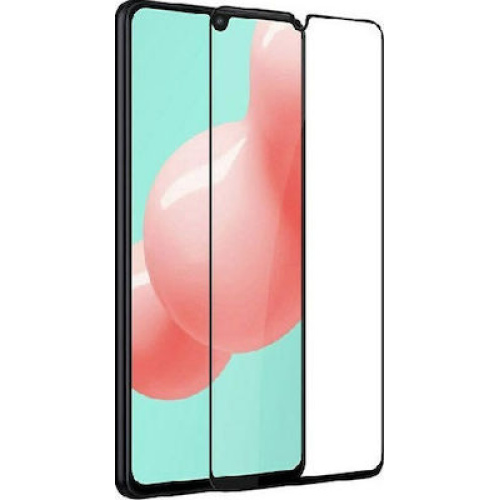 Full Cover Προστασία Οθόνης Tempered Glass 9H για Samsung Galaxy A31 - Μαύρο