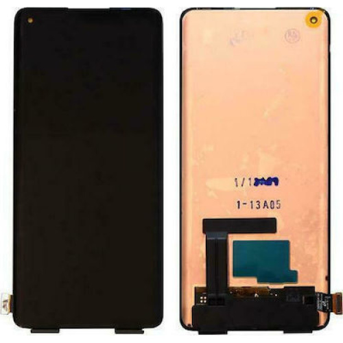 AMOLED Οθόνη LCD με Μηχανισμό Αφής για OnePlus 8 IN2013 / IN2017 / IN2010 / IN2019 - Χρώμα: Μαύρο