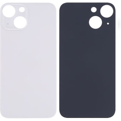 Back Cover Glass (Big Camera Hole) White - iPhone 14 Plus