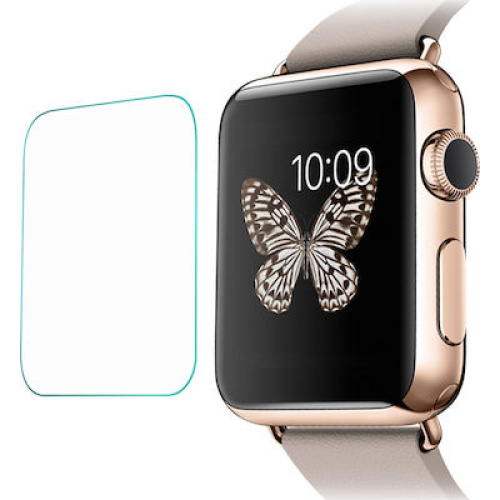 Tempered Glass Screen Protector for Apple Watch Series 5 4 3 2 1 Full Cover UV Glue 44mm