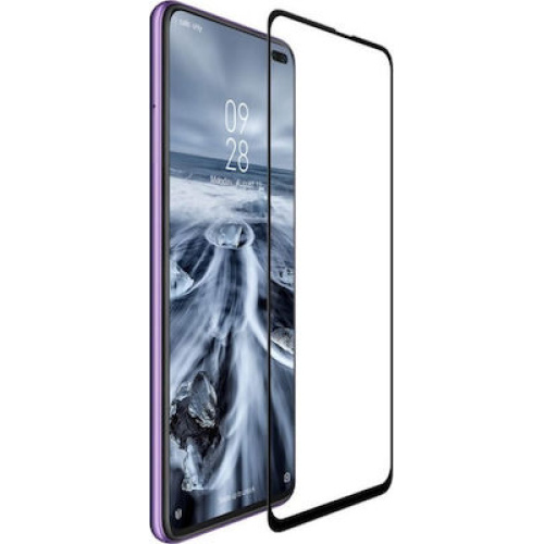 Tempered Glass 9H XIAOMI - OEM - Poco X3 NFC   FULL FACE FULL GLUE  BLACK