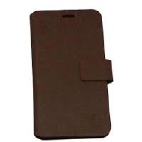 SAMSUNG G388F/G389 XCOVER 3-BOOK STYLE- BROWN COLOR