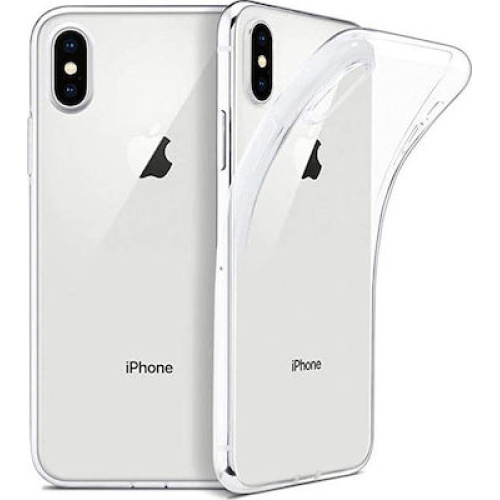 menu 2mm Silicone Case Θήκη Σιλικόνης Διάφανο (iPhone Xs Max)ΟΕΜ