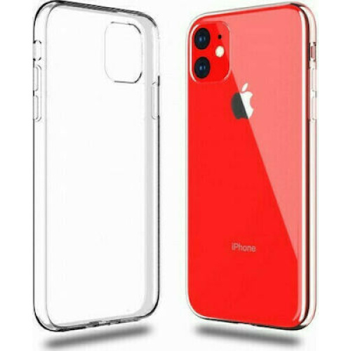 ΣΥΜΒΑΤΗ Θήκη σιλικόνης Slim Case Protect 2mm Apple iphone 11 Transparent ΟΕΜ