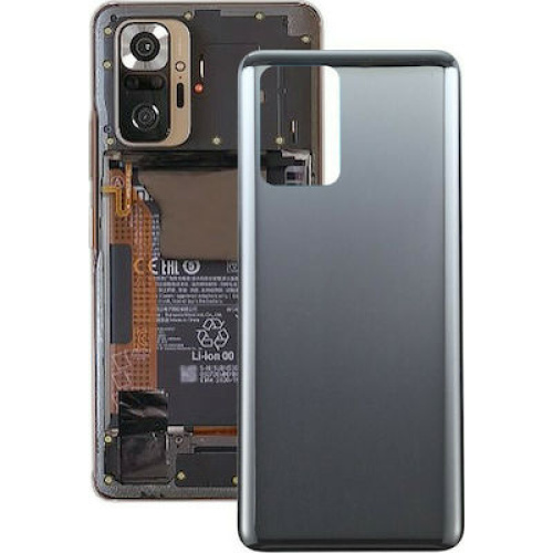Καπάκι Μπαταρίας Battery Back Cover για Xiaomi Redmi Note 10 / 10S – Μαύρο