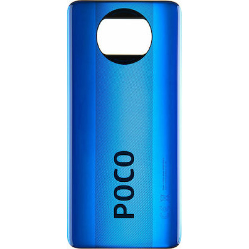 Πίσω Καπάκι για Xiaomi Poco X3  - Χρώμα: Μπλε OEM
