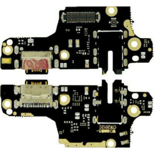 Επαφή Φόρτισης Xiaomi Redmi Note 9s με Μικρόφωνο και Πλακέτα OEM Type A