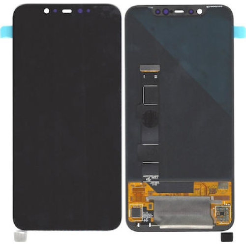 ΟΘΟΝΗ LCD ΜΕ ΜΗΧΑΝΙΣΜΟ ΑΦΗΣ ΓΙΑ XIAOMI MI 8 OLED BLACK