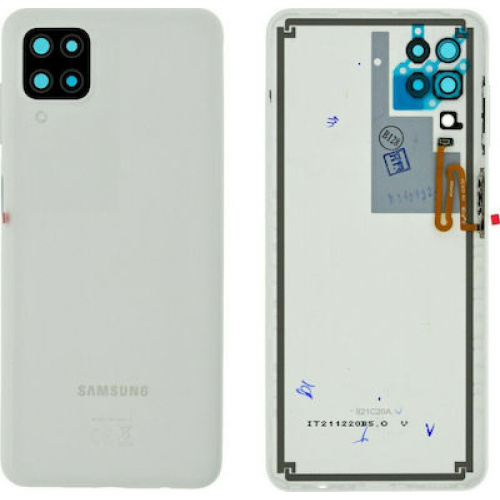 Samsung Καπάκι Μπαταρίας Λευκό για Galaxy A12