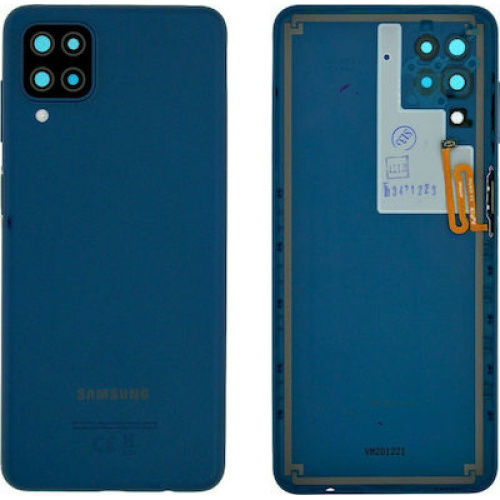 ΚΑΠΑΚΙ ΜΠΑΤΑΡΙΑΣ  για Samsung Galaxy A12 A125F / A12 Nacho A127F  Χρώμα: Μπλε