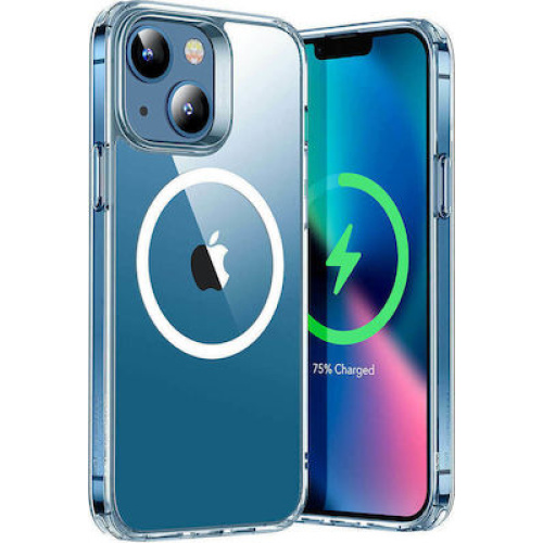iPhone 13 Classic Hybrid Θήκη Διαφανής HaloLock συμβατή με MagsSafe, Clear