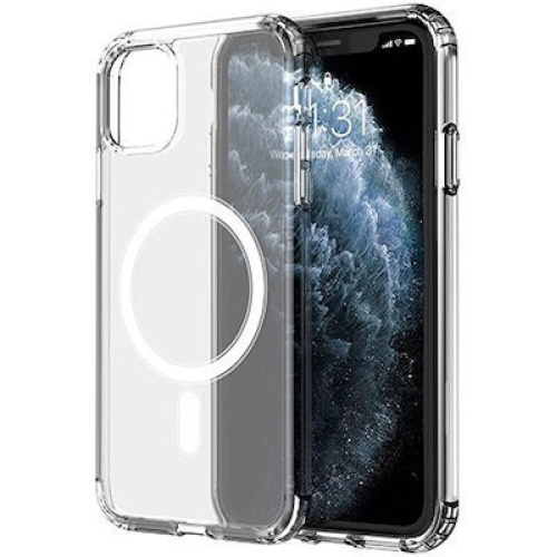 Θήκη TPU Σιλικόνης  με MagSafe για iPhone 12-12 Pro  - CLEAR