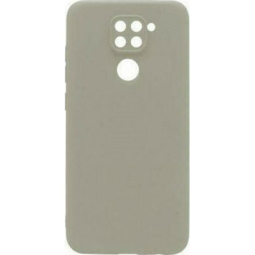 Oem Θήκη Σιλικόνης Matt Για Xiaomi Redmi Note 9 Γκρι