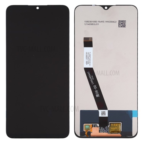 Συμβατη οθόνη LCD με Μηχανισμό Αφής για Xiaomi Redmi 9 Μαύρο