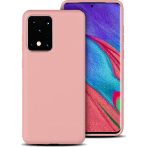 Θηκη Liquid Silicone για Samsung G988 Galaxy S20 Ultra Ροζ OEM