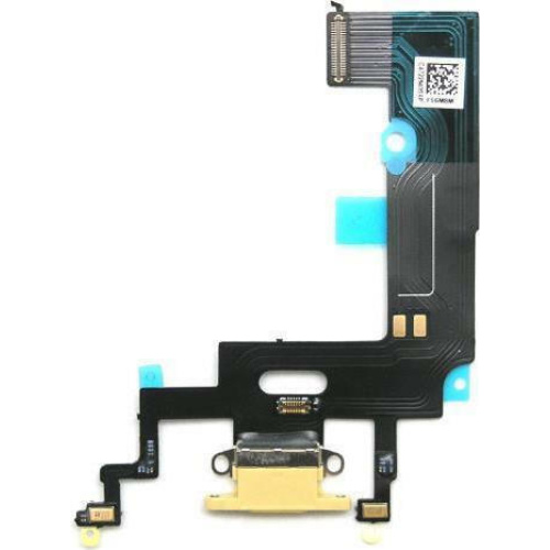 Καλωδιοταινία Φόρτισης Και Μικρόφωνο Για Apple iPhone XR (MWLW2PM/A)Κίτρινο