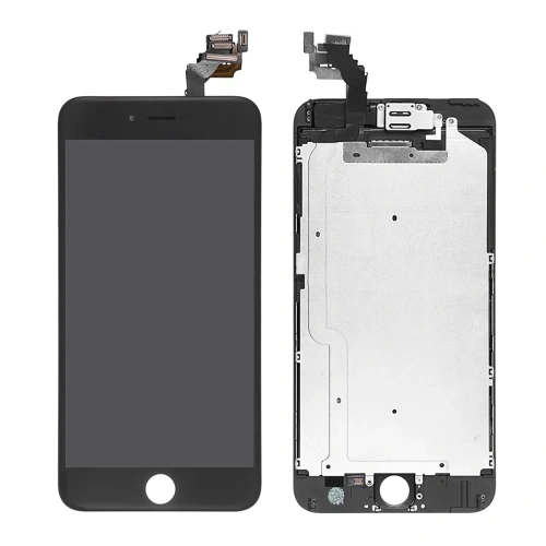 ΣΥΜΒΑΤΗ LCD + TOUCHSCREEN ΟΘΟΝΗ + ΤΖΑΜΙ ΑΦΗΣ ΜΑΥΡΟ ΠΛΑΙΣΙΟ iPHONE 6S PLUS