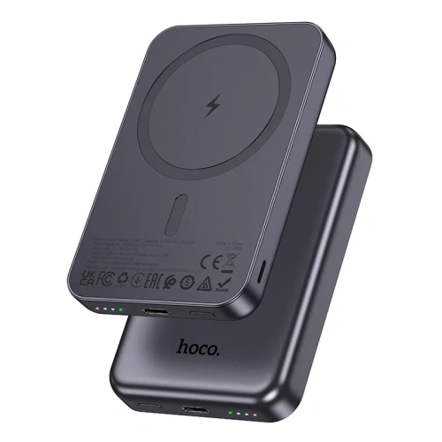 Hoco J160 Power Bank 5000mAh 5W με Θύρα USB-C Μαύρο