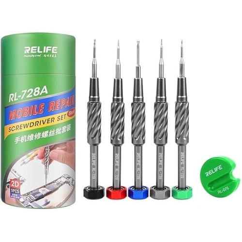 RELIFE RL-728A Mobile Phone Repair Screwdriver Set for Disassembly and various Telecommunications and Electronic Equipment