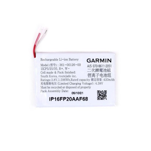 Μπαταρία Smartwatch Garmin Fenix 6x-6X PRO  Type 361-00126-00 Others 400mah/1 5wh
