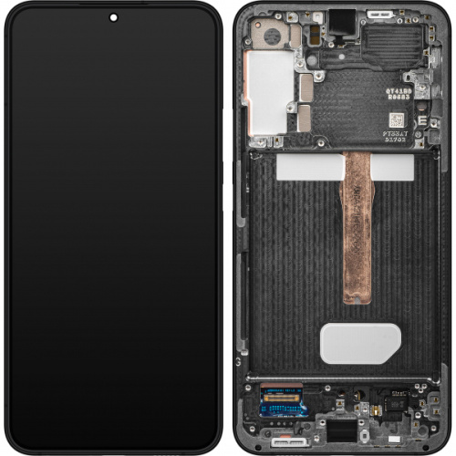 SOFT OLED DISPLAY FOR SAMSUNG S22 PLUS WITH FRAME  Phantom Black