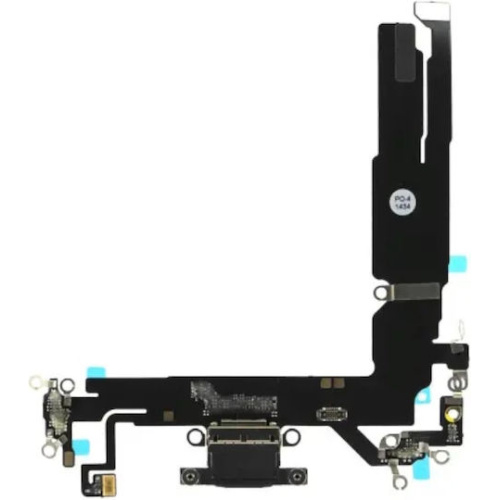CHARGING PORT FLEX FOR IPHONE 16 BLACK