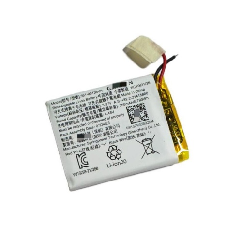 Replacement Battery 361-00136-20 361-00136-21 For Garmin Venu SQ2  205mAh original (χωρις κονεκτορα)