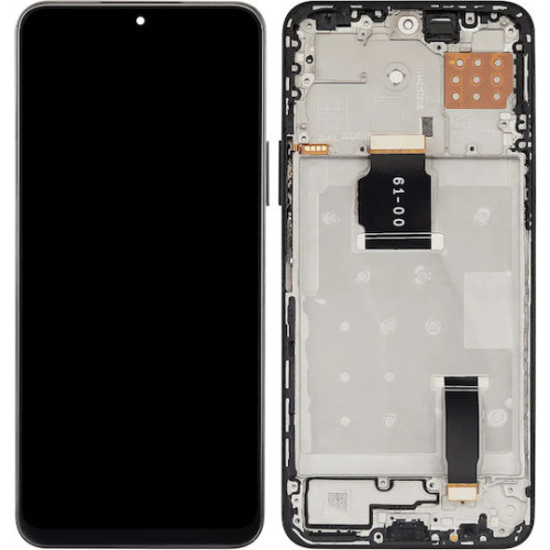 LCD Assembly With Frame For Honor X8A / X50i / 90 Lite  (Midnight Black)